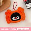 Penguin Plush Toy Keychain Fluffy Soft Stuffed 1Pc for Girls Bag Pendant Backpack Car Keychain Holder