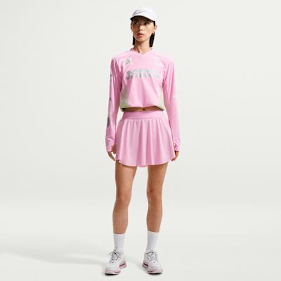 Nike Casual Short Skirts Women's Pink Moderate Short Skirt