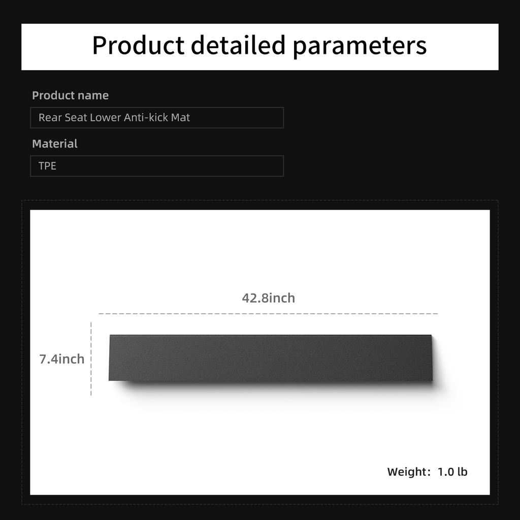 RHD для Tesla Model Y Launch 2025 Juniper Накладка на боковую часть центральной консоли, защита от ударов ногами, TPE, защита порога двери