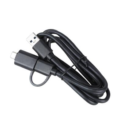 Кабель для зарядки 59 дюймов USB A 3.0 Male на Type-C Кабель для передачи данных USB A на C Адаптер-кабель OTG Кабель-конвертер Type-C
