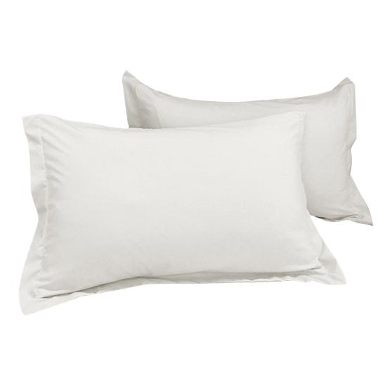 2 шт. Наволочка однотонная наволочка конвертного типа чехол для подушки для дома спален офисов гостиниц общежитий