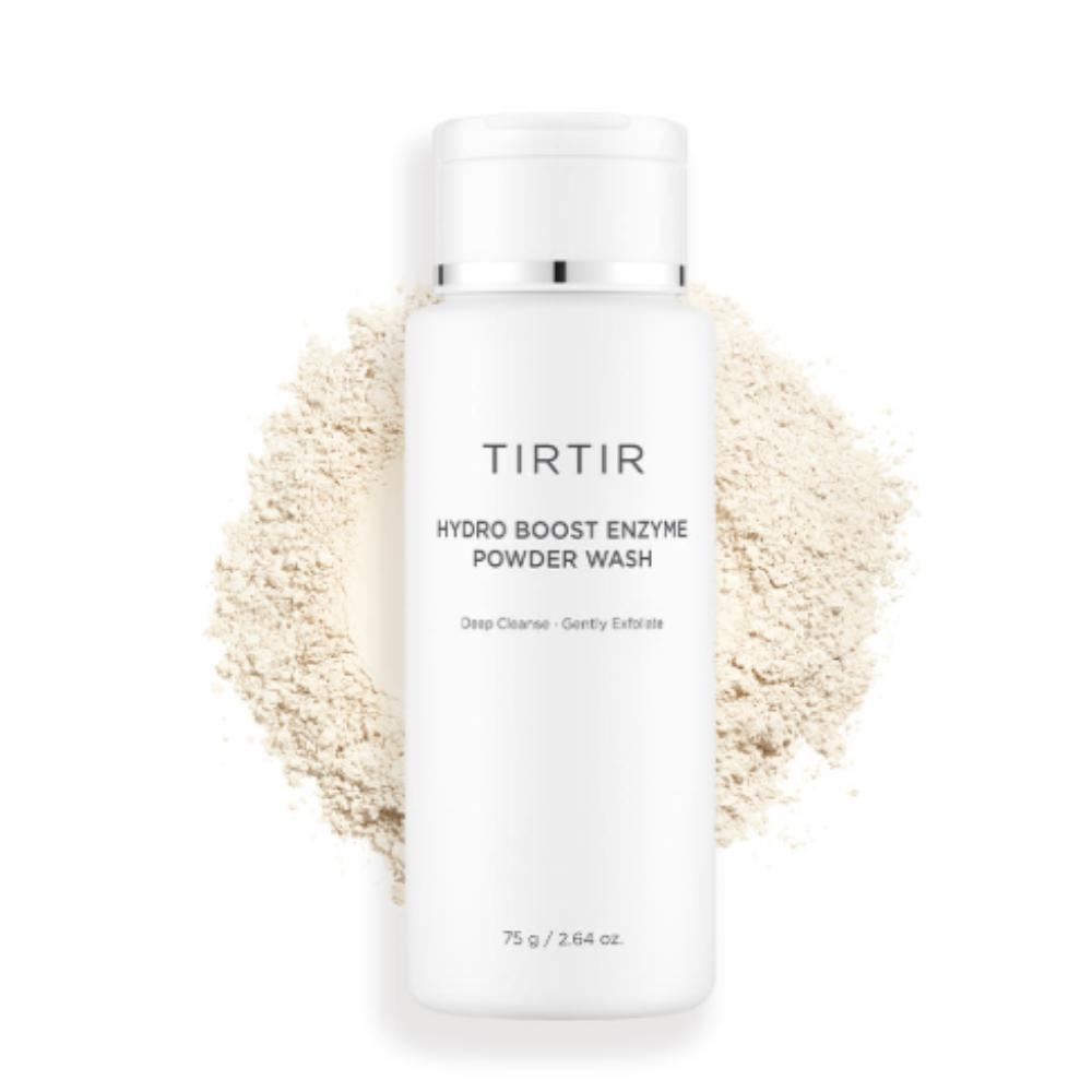 TIRTIR Hydro Boost Enzyme Powder Wash 75g – Gentle Exfoliating & Hydrating Cleanser