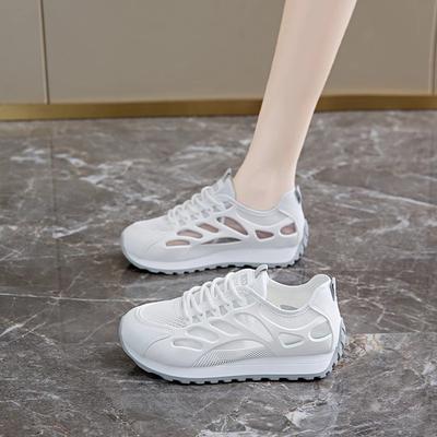 Летний взрыв 2025 новые кроссовки на толстой подошве немецкого типа женские тонкая сетка дышащие Форрест Гамп повседневные спортивные папины кроссовки