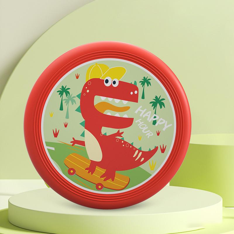 Cartoon Children Professional Hand Throwing Soft Frisbee Pet Frisbee Outdoors Competitive Motion Sports Toy Gift