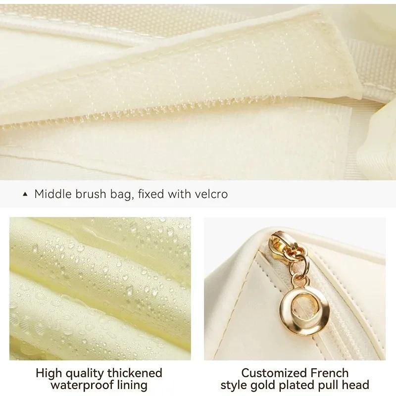 1/2 шт. Набор для хранения косметики, большая вместительная дорожная косметичка, косметичка Ins Advanced Sense, портативная косметичка для хранения