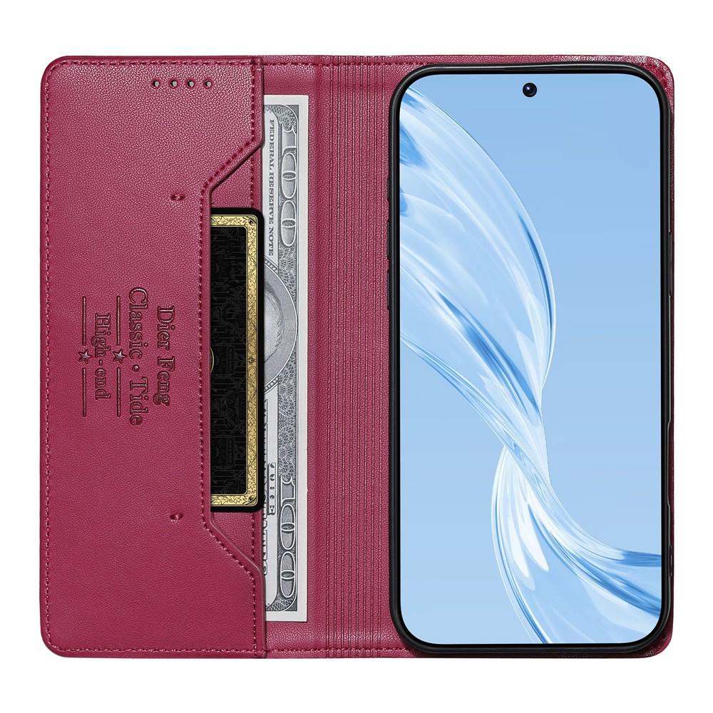 Wallet Case for Galaxy S26+ - Leather/PU, Red