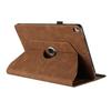 Чехол для планшета для iPad 10.2 (2020)/(2019)/iPad Air 10,5 дюйма (2019)/Про 10,5-дюймовый (2017) Вращающаяся подставка Однотонная обложка из ПУ кожи