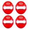4 шт. 3 типа Для Kia Rio Ceed Sportage Cerato Soul Наклейка на крышку замка двери автомобиля Металлический значок Наклейка Автомобильный стайлинг дверей