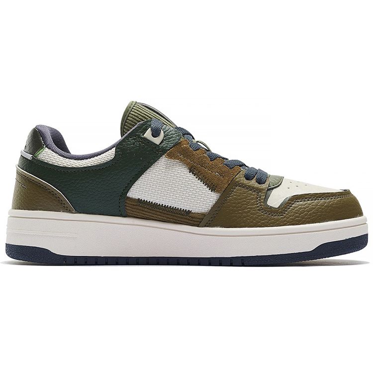 Li Ning Tianji Skate Shoes Мужские кроссовки Желто-зеленые AGCS391-3