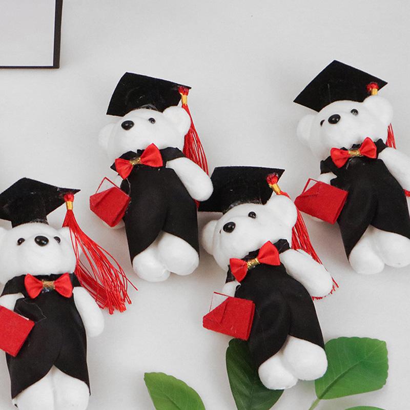 5/10 шт./упак. букет цветов, упаковка своими руками, регалии, шапка, маленький медведь, день учителя, животные, куклы, подарки на выпускной, выпускной год