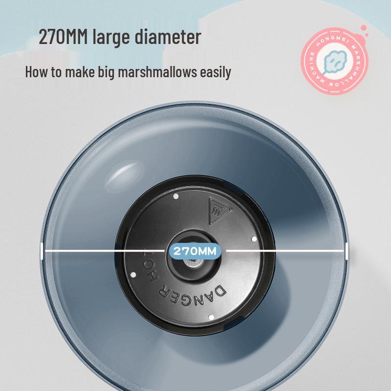 Электрическая мини-машина для приготовления сахарной ваты - Полностью автоматическая и стильная для домашнего использования
