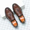 Fashion Mens Tassels Footwear Mens Luxury Brand Loafers Male Comfortable Business Shoe Pointed Toe Classic Men Shoes for Wedding