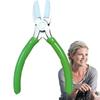 Nylon Jaw Pliers Carbon Steel Craft Plat Nose Pliers DIY Tools For Beading Looping Shaping Wire Jewelry Making