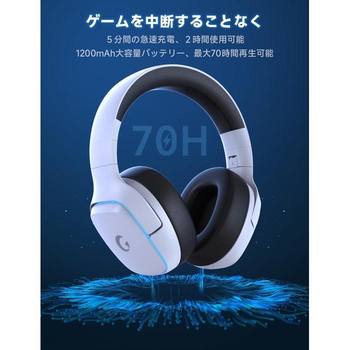 [Razer] Игровая гарнитура для PS5 – 2,4G USB/Type-C/Bluetooth 5.3/Проводная – 7.1-канальный объемный звук – Белая