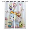 Cartoon Cute Unicorn Windows Curtains for Living Room Child Bedroom Window Treatment Blinds Kitchen Curtains