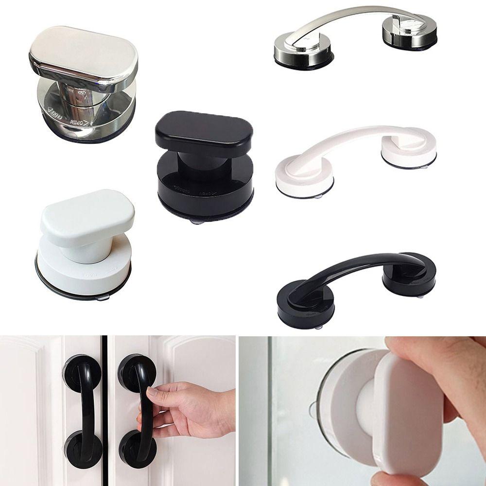 Anti-slip Shower Handle with Suction Cup Shower Safe Grip Knob Creative Bathtub Pulls