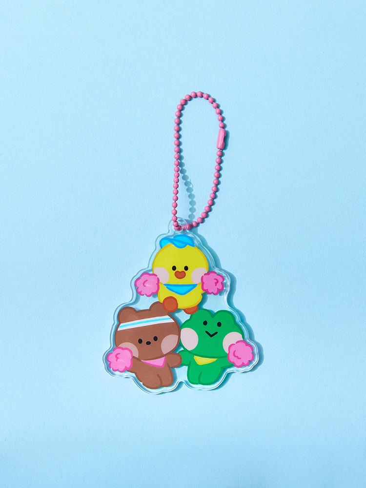 Line Friends Field Day minini Acrylic Random Keychain