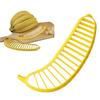 3Pcs Banana Slicer Food Grade Plastic Sharp Blade Multi-functional Fruit Salad Banana Dicer Masher Cutting Tool Kitchen Gadgets