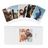 VOVMOEYA 64 Photo Album For Fujifilm Instax Wide for Polaroid Instant Instax Album Mini Inch Size 16 Pages Holds 60 Photos Light Instax Wide Pocket