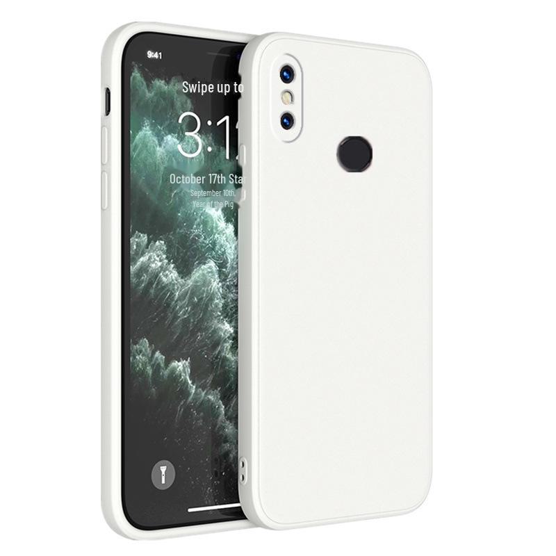 Чехол для Xiaomi 8: Жидкий силиконовый мягкий чехол для версий 8 SE, Explorer и Youth