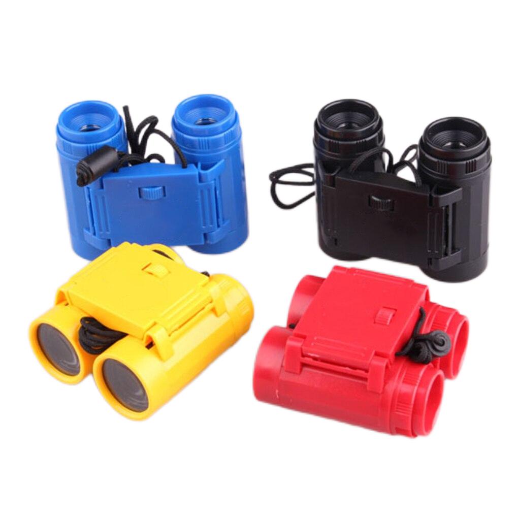 Портативный телескоп детский бинокль складной уличный инструмент для наблюдения с высоким разрешением детский бинокль для активного отдыха на свежем воздухе