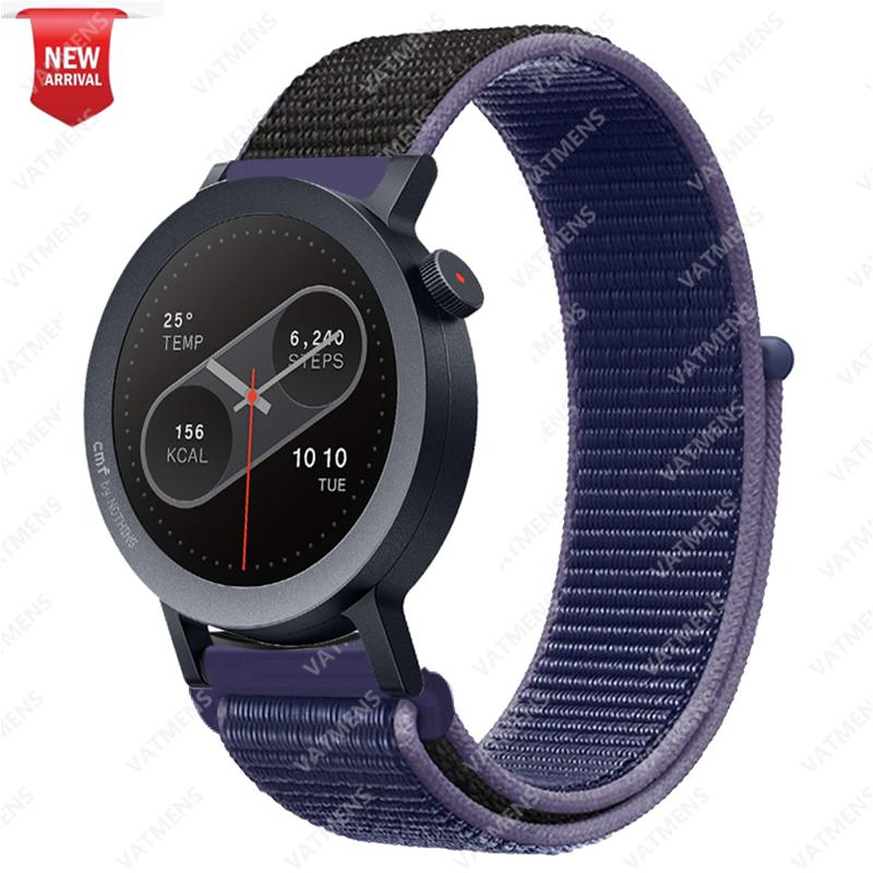 Ремешок для смарт-часов CMF Watch Pro 2, сменный браслет, нейлоновый спортивный ремешок-петля, ремешок для CMF Watch Pro 2