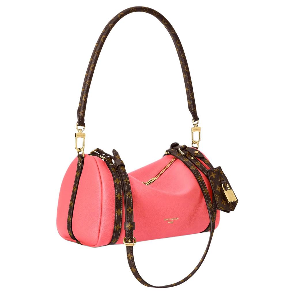 LOUIS VUITTON Express Cow Leather Handbag, Shoulder Bag Small Women's Rose Pink M29092