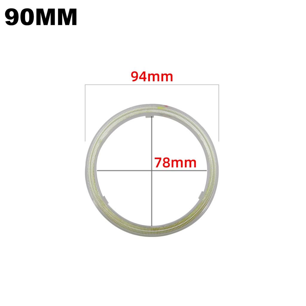 30-120mm LED Angel Eyes Bulb Halo Ring Lamp Car Daytime Running Light DRL Fog Light DC12V Styling Light Decorative Lights