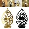 3шт сусальное золото подсвечник железные подсвечники золотой подсвечник Tealight домашний подсвечник стол центральные элементы для рождественской свадьбы