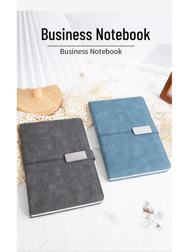 2025 Thickened A5 Business Notepad with Custom Logo and Square Buckle
