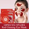 5Pair Crystal Collagen Gold Eye Mask Anti-Age Dark Circle Acne Beauty Patches Skin Care Korean Cosmetics Red Ginseng Eye Patches