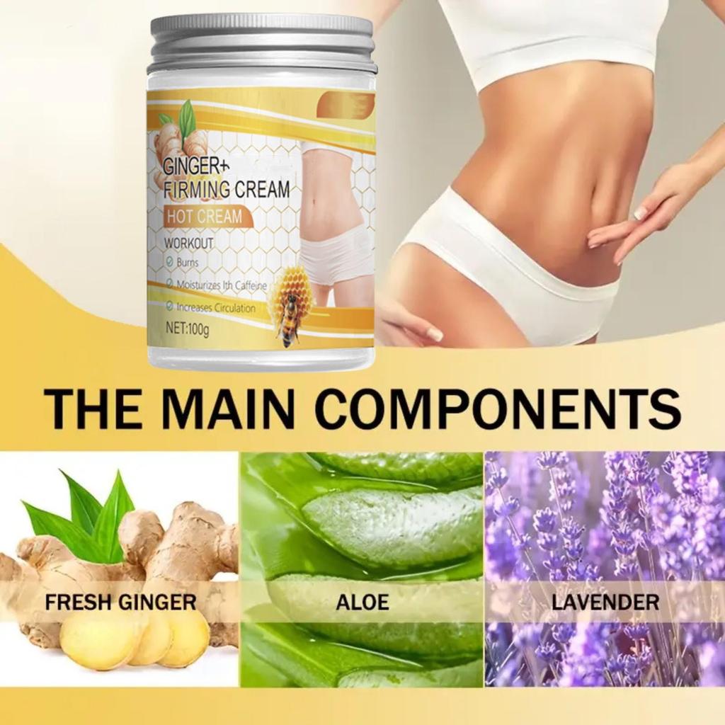 Целлюлитный гель для похудения, горячий крем для похудения, крем для сжигания живота для всего тела 100 г