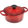 Signature Cocotte Ronde 16см Вишнево-красная чугунная кастрюля-кокот