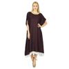 Women Long Kaftan Maxi Gown Loose Fit Poncho Dress Rayon Caftan Plus