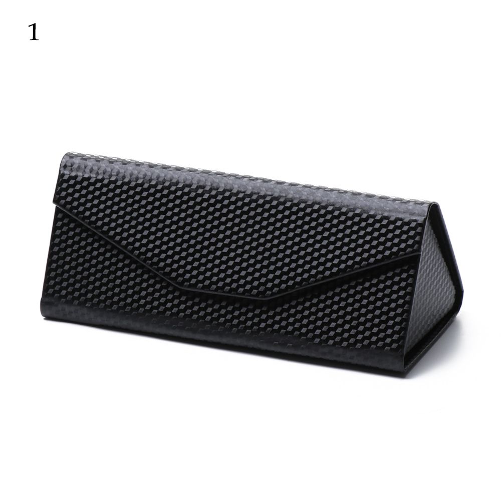 Folding Business Sun Glasses  Box Eyeglasses Accessories Triangle Glasses Box Eyeglasses Case