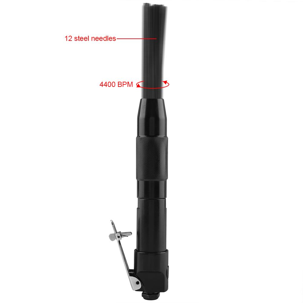 12-игольный очиститель воздуха пневматический инструмент для удаления ржавчины, коррозии, шлака и заусенцев