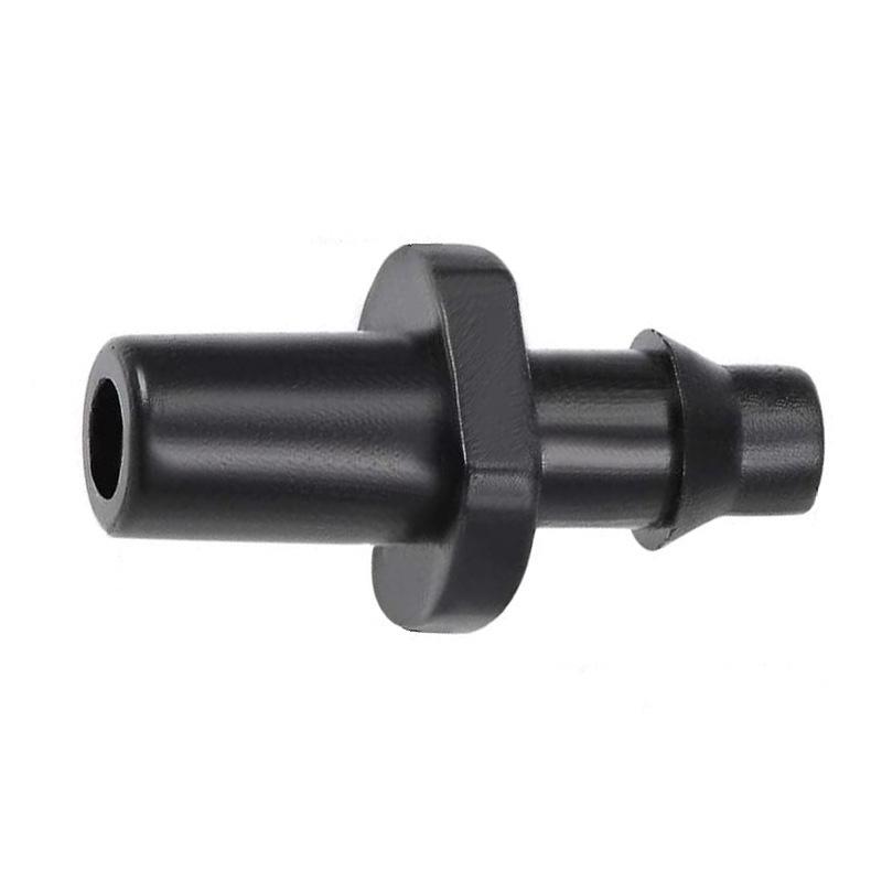 4/7 PVC Cross Barbed Tee Micro-Spray Irrigation Connector for Garden Drip Systems