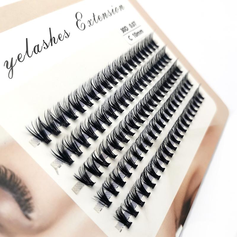 10-40D Mink Eyelashes 1 Box/100 Bundles Natural Eyelash Extension 3D Russia Individual Eyelash Cluster Makeup Tools Lashes Cilia