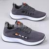 New Mesh Men's Casual Sports Shoes Soft Sole Lightweight Fly-woven Running Old Beijing Cloth Shoes