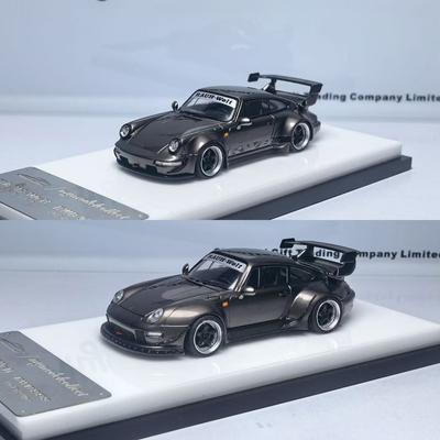 МС 1:64 RWB 993 Модель с высоким крылом Коллекция литых металлических автомобилей
