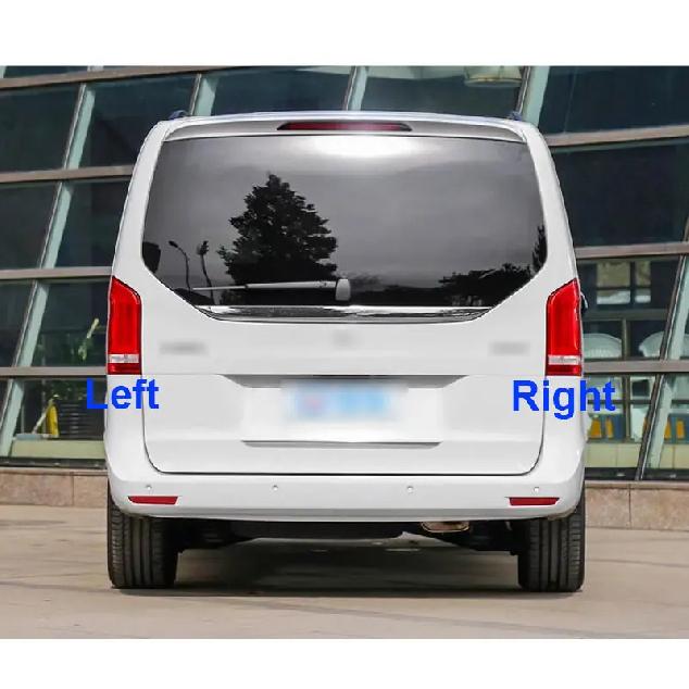 Car Rear Taillight Shell Brake Lights Shell Auto Rear Shell Cover for Mercedes-Benz V-Class Vito 2016-2021
