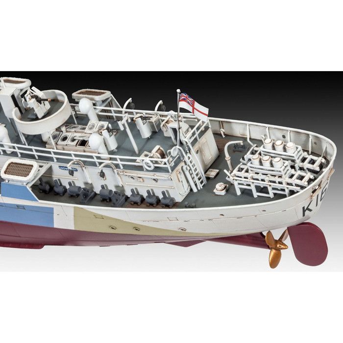 Kit maquette - revell - flower class corvette (early) - échelle 1:144 - plastique - à partir de 15 ans