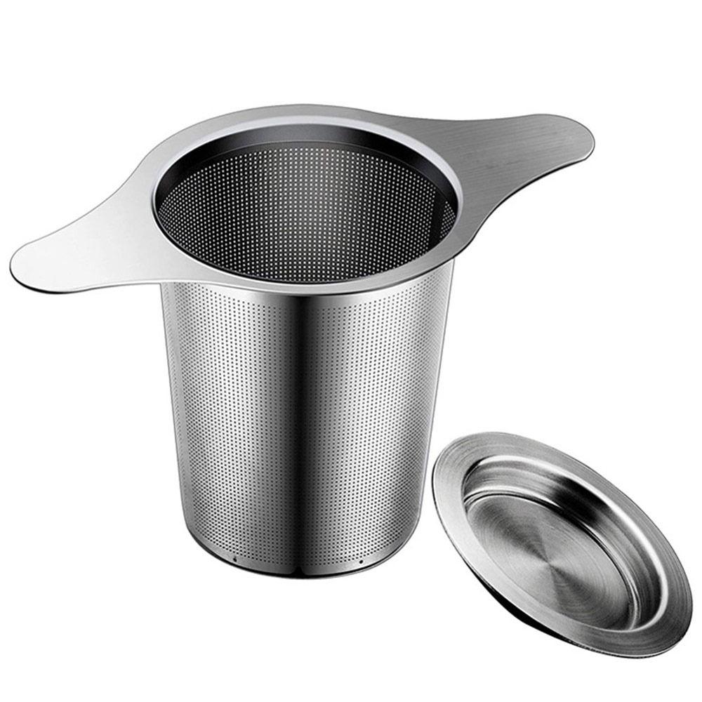 Large Capacity Mesh Strainer Stainless Steel Teapots Hot Mugs  Home