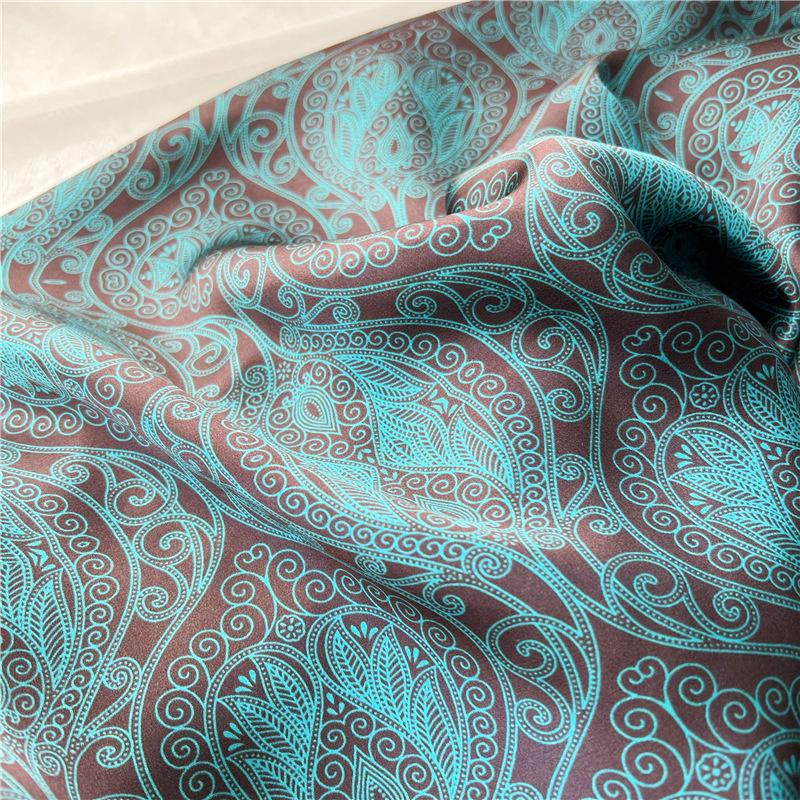 110*110 см квадратный шелковый шарф женский модный принт маленький шейный платок офисный женский пояс для волос носовой платок женский платок шаль шарф