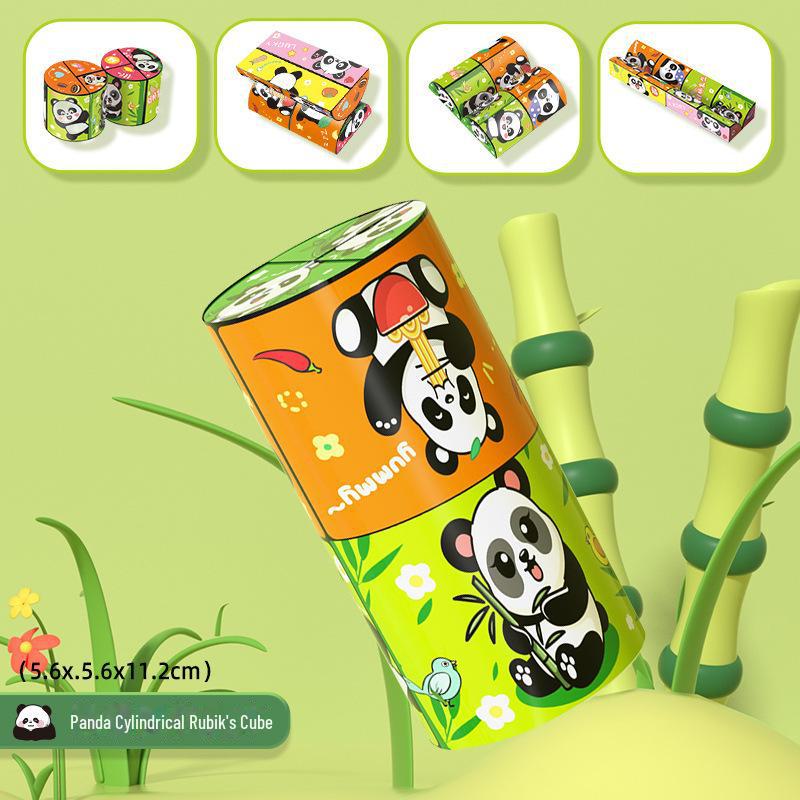 Panda Magic 3D Infinite Folding Cube - Детская развивающая геометрическая игрушка