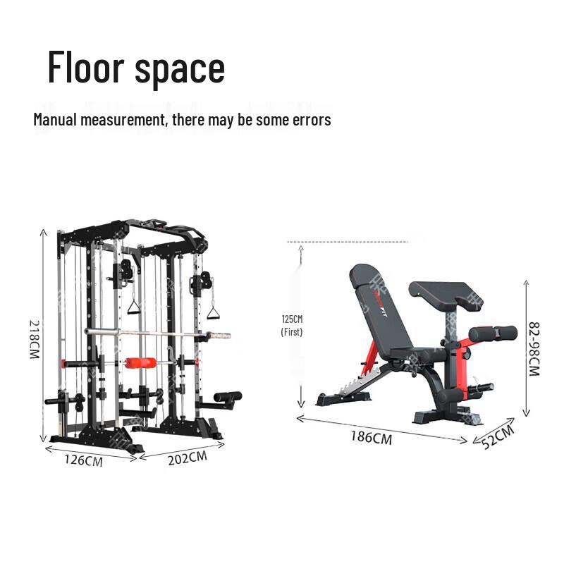 Junhun A3 Gantry Smith Machine Home Gym System