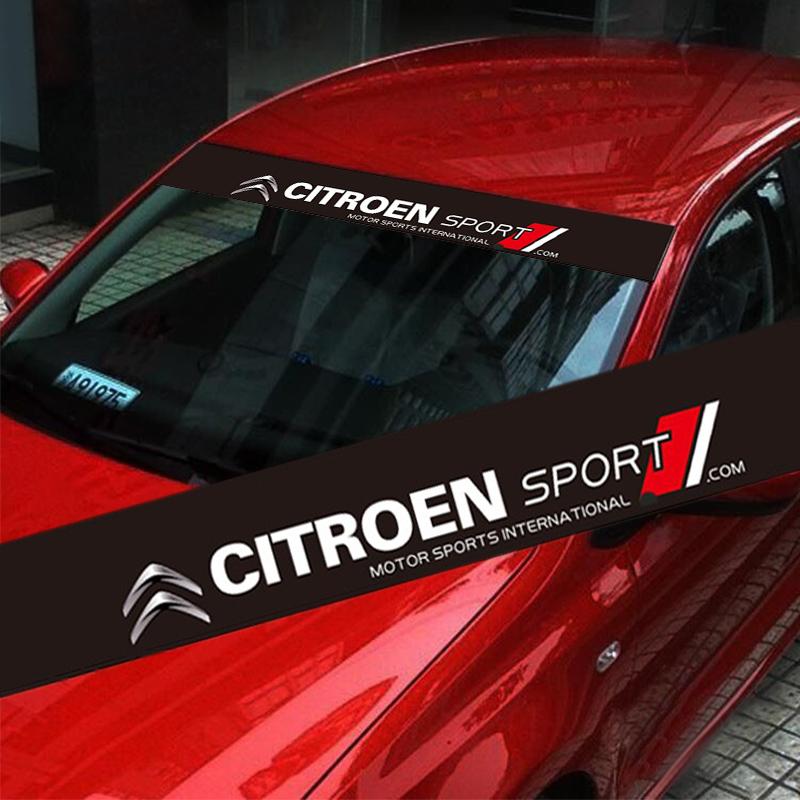 Водонепроницаемая декоративная наклейка на лобовое стекло автомобиля Для Citroen C8 DS3 C6 C3 Vts C4 Saxo C4L C5 C2 Xsara C3-XR Picasso
