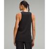 Lululemon Long Cotton Crewneck Tank Top Black