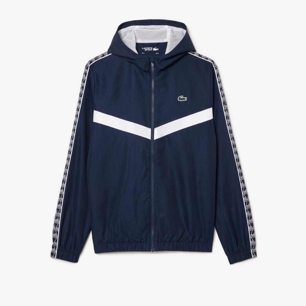 Lacoste Мужская ветровка с монограммным узором BH2538-54N525