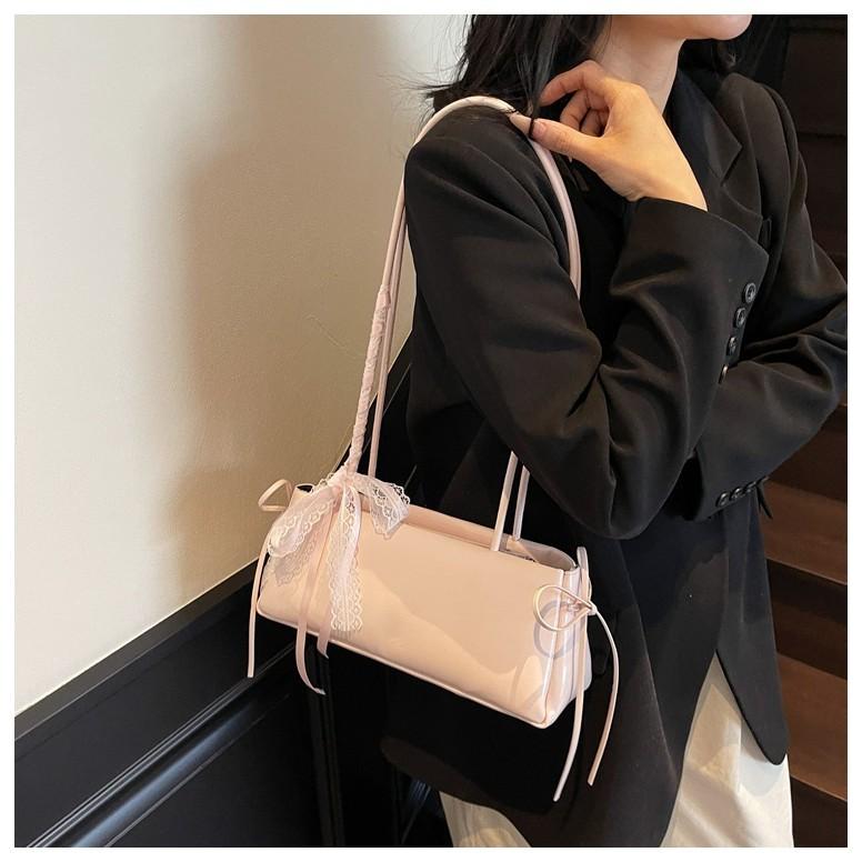 IELGY Ladies Underarm Bag Casual All-Match One-Shoulder Baguette Bag